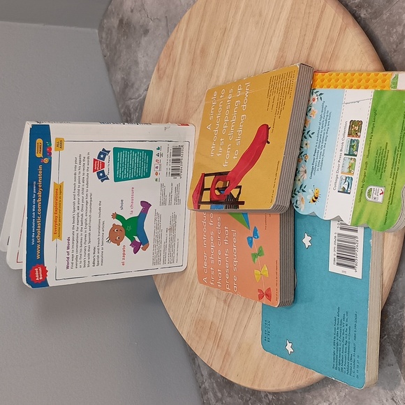 5pc Childrens Book Bundle Reading Nursery Rhymes Shapes Opposites Baby - Picture 9 of 15